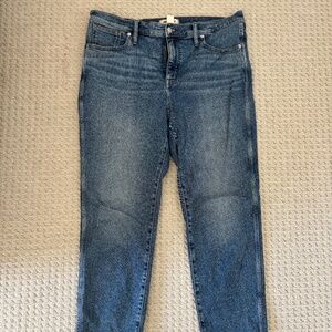 Madewell stovepipe jeans